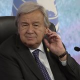 Le secrétaire général de l'ONU Antonio Guterres parle d'un monde dysfonctionnel.